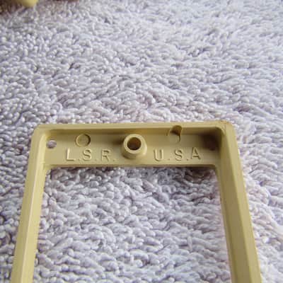 Lawrence Sound Research (Bill Lawrence) Pickup Surrounds Lot of 9 Neck Position L.S.R. USA Pickup Surrounds image 3