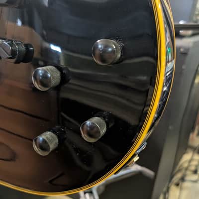 Epiphone Les Paul Custom 2008 - Yellow Ebony - Limited Edition image 9