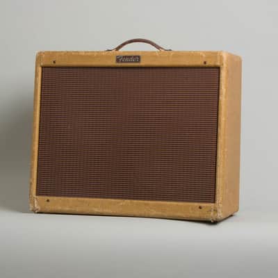 Fender  Super 5E4 Tube Amplifier (1955), ser. #B-00129. image 3