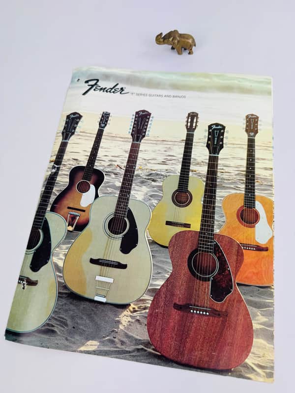 Fender "F" Series Guitars & Banjos Brochure