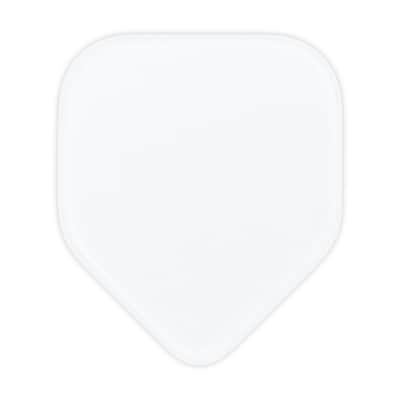 Exotic Plectrums Celluloid Clear Guitar Or Bass Pick - 0.96 mm Heavy Gauge - 330 Medium Home Plate Shape - 100 Pack image 2