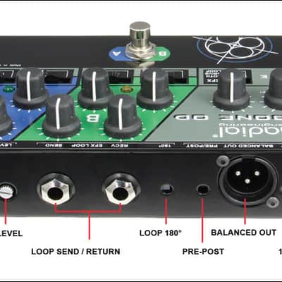Radial Bassbone OD 2-Channel Bass Preamp image 2