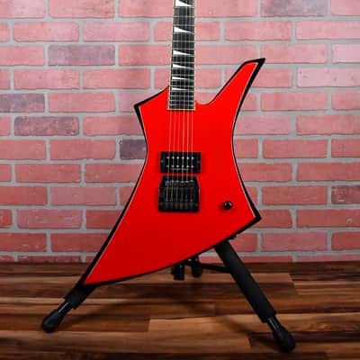 Jackson USA Marty Friedman Signature Kelly KE1MF 1998 Ferrari Red w/Black Bevels w/Jackson TSA Case image 5