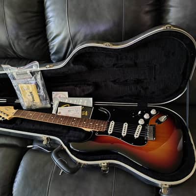 Fender American Series 3-Tone Sunburst FSR Stratocaster Strat Stevie Ray Vaughan 2003 image 19
