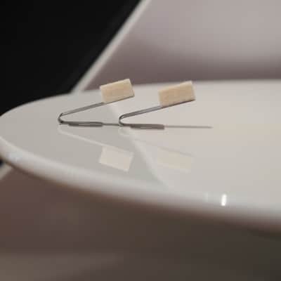 Jazz Bass-style Felt bass mutes reproduction  1960 image 5