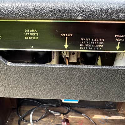 Fender Vibro Champ 6-Watt 1x8" Guitar Combo 1965 image 8