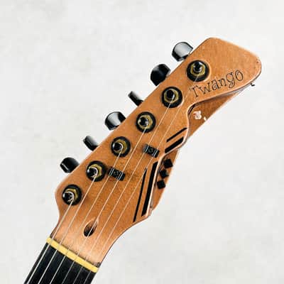 Twango Custom Partscaster with Lipstick Pickups 2000s - Copper Hammertone image 8