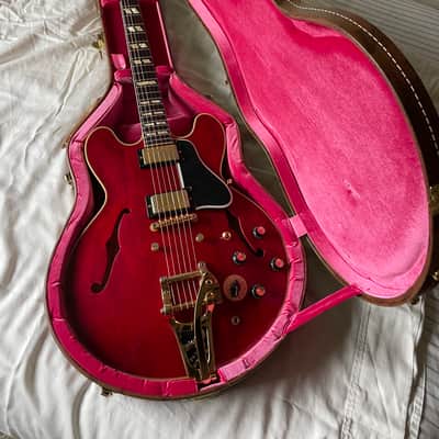 Gibson Custom Shop Murphy Lab Back To The Future '55 ES-345 "Reissue" Light Aged 2025 - Cherry Red image 6