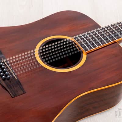 1980 Yamaki The ‘78 Heritage/12 Vintage 12-String Dreadnought Acoustic Guitar w/ Case, Japan image 9