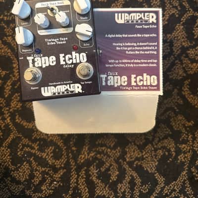 Wampler Faux Tape Echo 2010s - Black image 1