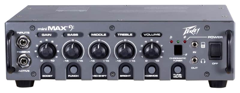 Peavey MiniMAX 600-Watt Lightweight Bass Amp Head image 1