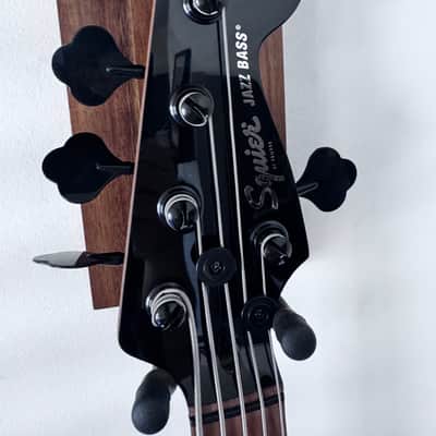 Squier Contemporary Active Jazz Bass V HH - Gunmetal Metallic image 4