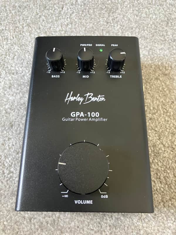 Harley Benton GPA-100 Power Amplfier with Three Band EQ | Reverb