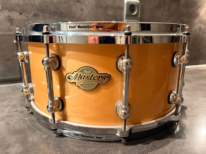 Pearl MPL Masters Premium maple legend snare 14x6.5” 2012 - #Natural maple image 1
