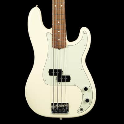 Fender 2016 American Pro Precision Bass, Olympic White (Pre-Owned) image 1