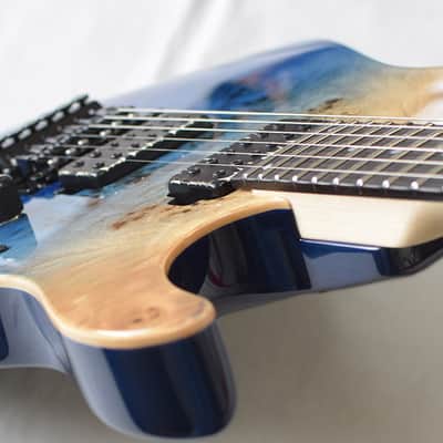 ESP E-II SN-2 BM BNF Blue Natural Fade SHOWROOM image 12