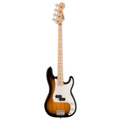 Squier Sonic Precision Electric 4-String Bass Guitar - 2-Color Sunburst image 1