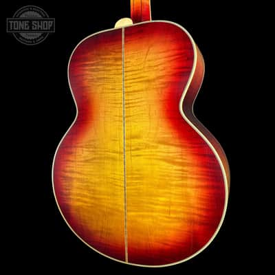 Used 2024 Gibson Custom Shop Jimmy Page Collector's Edition "Signed" 1964 SJ-200 Murphy Lab Light Aged Cherry Tea w/case TSU25248 image 16