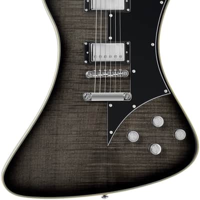 Hagstrom Fantomen Cosmic Black Burst w/Case image 1