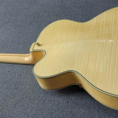 D'Angelico Excel EXL-1 Hollow Body Archtop with Pau Ferro Fretboard Natural image 25