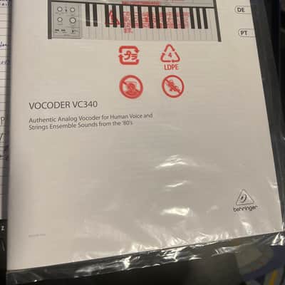 Behringer VOCODER VC340 37 Key Analog Synthesizer image 5