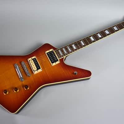1996 Hamer Standard Sunburst Solidbody Explorer Electric Guitar w/OHSC USA! image 7