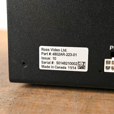 Ross Carbonite MultiMedia Frame 1 M/E Video Switcher w/Carbonite 2 Panel CG01RFE image 23