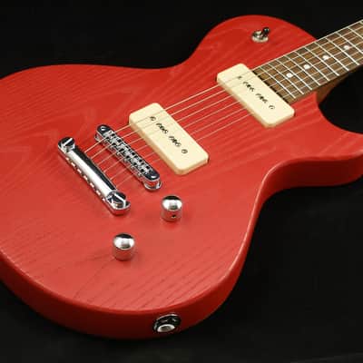 Crimson Guitars One Series PAF 2016 Crimson Red Single Cutaway P90s image 1