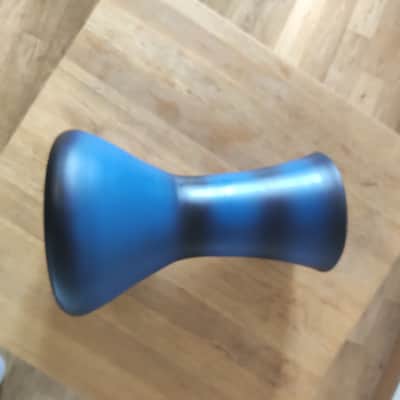 Sonika Sonika all clay practice darbuka 2020's - Black and deep blue finish image 5