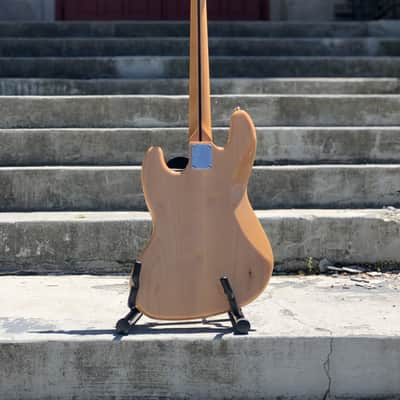 Squier Classic Vibe 70's Jazz Bass Guitar  Natural image 5