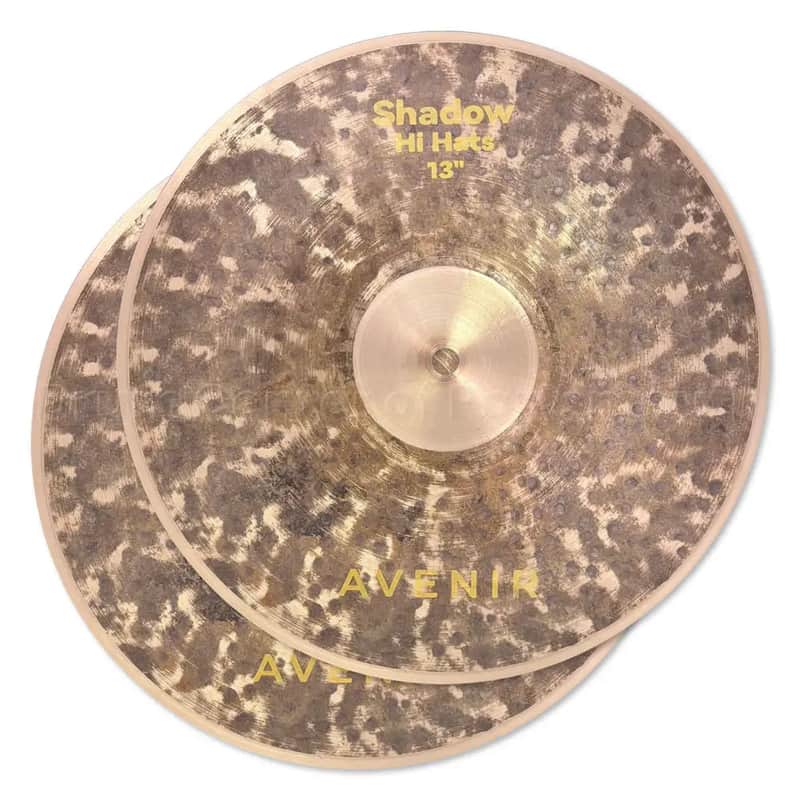 Avenir Shadow Hi Hat Cymbals 13" image 1