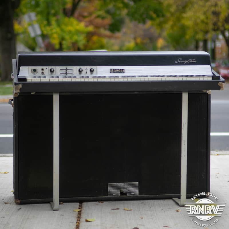 Fender Rhodes 73 Mark I Suitcase 1979 - Black Tolex image 1