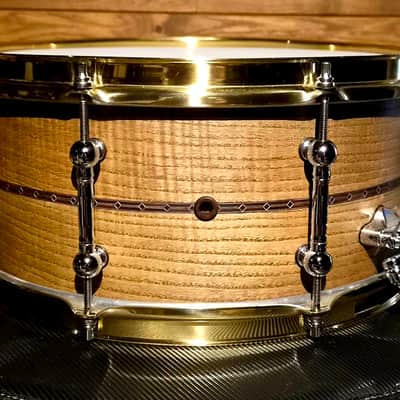 Tama Star Curly Ash 2020s - Natural wood. Brass Chrome image 7