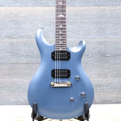 PRS SE CE 24 Standard Stoptail Satin Ice Blue Metallic Electric Guitar w/Bag image 1