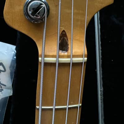1983 Fender USA Precision Bass Sunburst with Papers & Case image 15