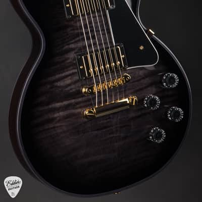 Gibson Custom Shop Made 2 Measure Les Paul Custom Figured Charcoal Widow 9.14 #CS600481 image 6