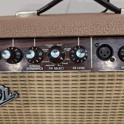 Fender Acoustasonic 30 2-Channel 30-Watt 1x8" Acoustic Guitar Amp with Onboard Effects 2004 - 2011 - Brown image 4