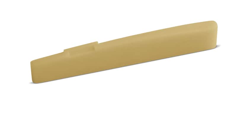 71 x 13 x 3.7 mm Bone Guitar Saddle – Fits Some Breedlove® Atlas Series - Unbleached image 1