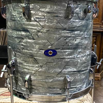 Leedy Frank Capp (Slingerland era) 1966 Sky Blue Pearl 4 Piece Set - Very Good Condition image 10