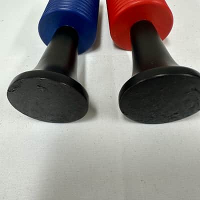 Guiro Tone Blocks, Blue & Red, 5-1/8" x 1-3/4" - MINT image 5