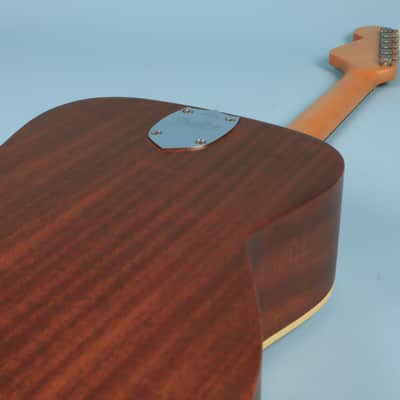 1960s Vintage Fender Newporter Acoustic Guitar Mahogany w/ Case Excellent Con. image 16