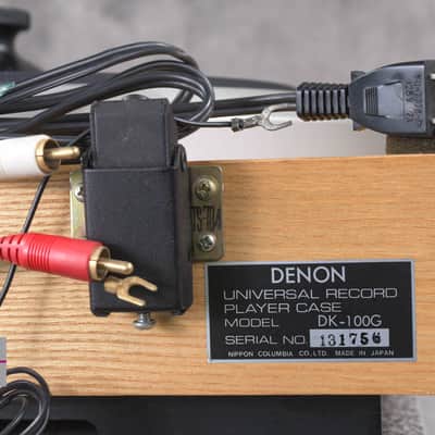 DENON DP-80 + DK-100 Direct Drive Turntable w/AT 1503MK3 in Very Good condition image 25
