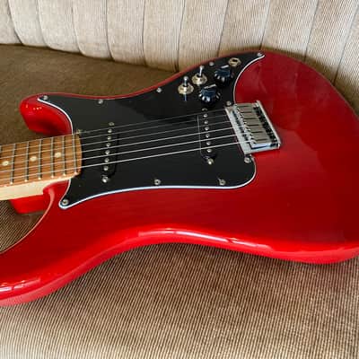 Fender Lead II 2020 - Crimson Red Transparent image 3