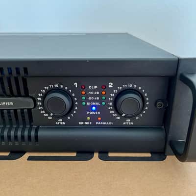 QSC PL340 Powerlight 3 Series Lightweight Rack-Mounted Power Amp 2010s - Black image 2