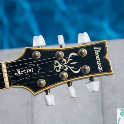 1989 Ibanez Artist AR300 - Ebony Fingerboard - USA Dimarzio's - Mahogany Body w Maple Top - Made in Japan image 2