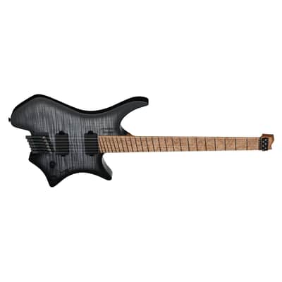 Strandberg Boden Original N2.6 Headless Multi-Scale Guitar w/ Gig Bag - Black Denim Burst Satin image 4