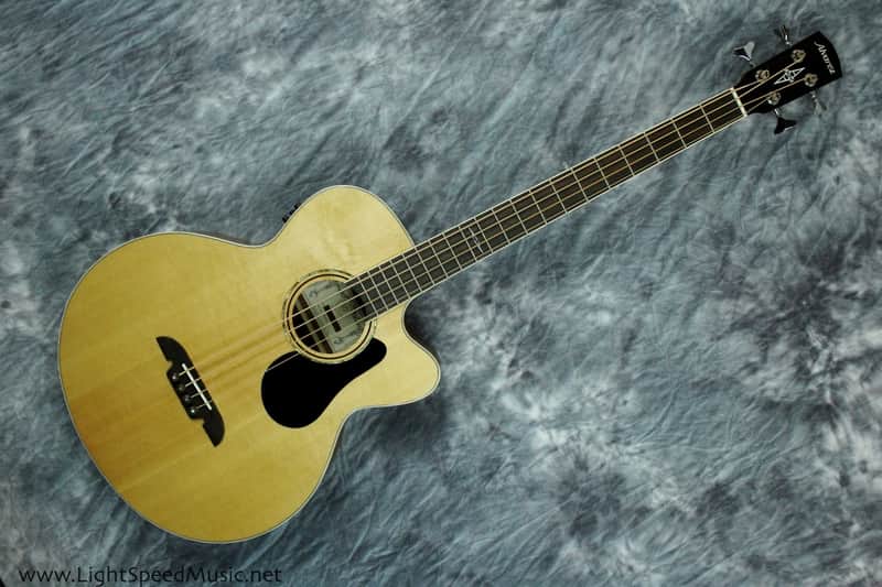 Alvarez AB60CE Acoustic-Electric Bass w/ LR Baggs Preamp & Solid Spruce Top image 1