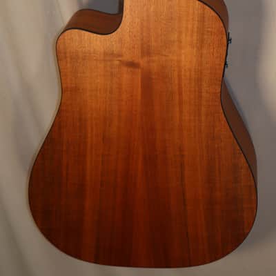 Maton Solid Road Series SRS70C Natural Satin Finish Dreadnought Cutaway Acoustic Electric with case NEW image 11