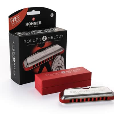 Hohner Golden Melody Harmonica - Key of A image 6