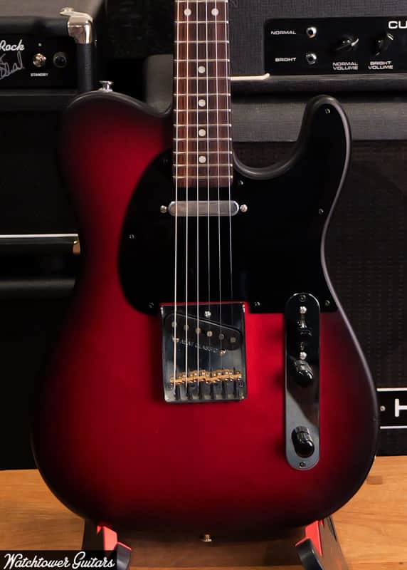 2021 G&L ASAT Classic Bluesboy - Redburst Satin image 1